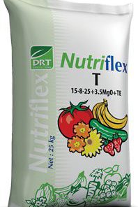 کود اختصاصی انواع گوجه فرنگی و فلفل نوتری فلکس تی Nutriflex T 25-8-15+3.5MgO+TE